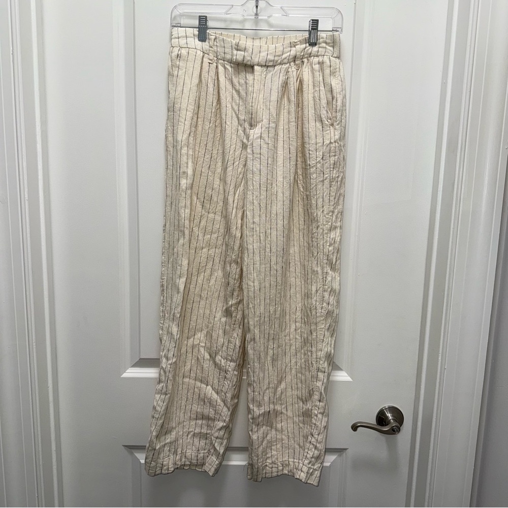 Target a new day Linen Blend Fabric Pants